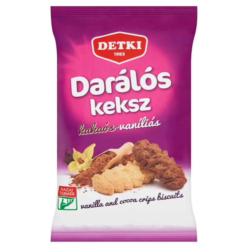 Darálós vaníliás omlós keksz és Darálós kakaós omlós keksz változó arányú keveréke 200g